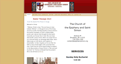 Desktop Screenshot of epiphanysimon.org